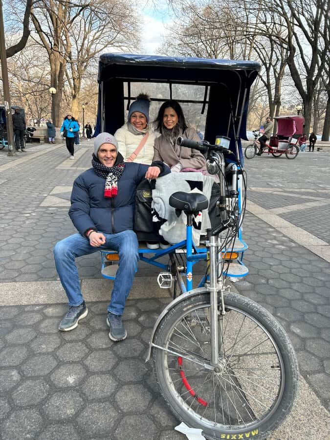 NYC: Central Park Pedicab Tour - The One-Hour Ride: How to Think About Time in the Park