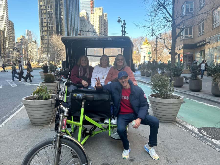 NYC: Central Park Pedicab Tour - Meeting at 240 Central Park S (And Finding It Without Stress)